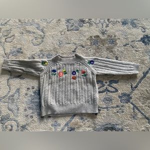 Mini Boden embroidered sweater